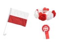 ZESTAW NARODOWY BIAŁO-CZERWONY 3el