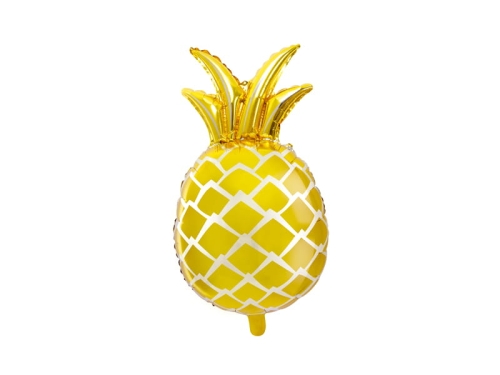 BALON ANANAS ZŁOTY 25'' 63cm