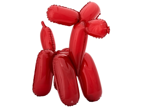 BALON PIESEK BALONOWY CZERWONY 19'' 48cm