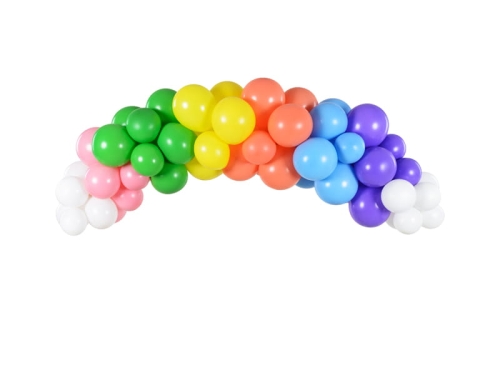 GIRLANDA BALONOWA TĘCZOWA 2m