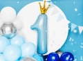 GIRLANDA BALONOWA NIEBIESKA 2m
