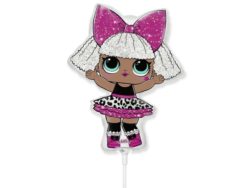 BALON DIVA LOL SURPRISE RÓŻOWY 14'' 36cm