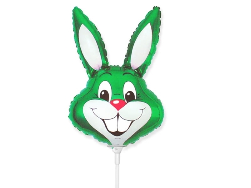 BALON KRÓLIK ZIELONY 14'' 36cm