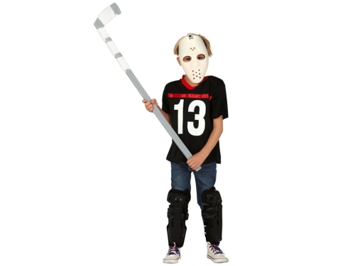 STRÓJ BLUZA HOKEISTA JASON VOORHEES PIĄTEK 13-GO 125-135