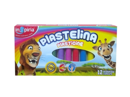 PLASTELINA MIX 12el