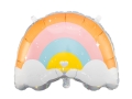 BALON TĘCZA KOLOROWY 22'' 55cm