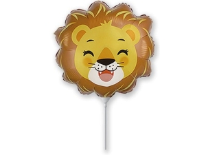 BALON FLEXMETAL LEW BRĄZOWY 14'' 36cm