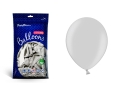 BALON SREBRNY METALICZNY 12cm 1szt