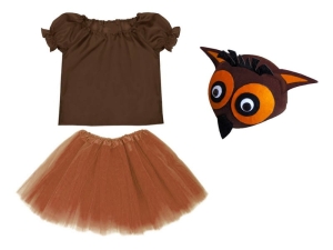 ZESTAW SOWA BRĄZOWY 98-110 3el