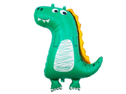 BALON DINOZAUR ZIELONY 28'' 70cm