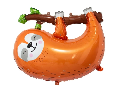 BALON LENIWIEC POMARAŃCZOWY 27'' 68cm