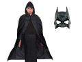 ZESTAW BATMAN CZARNY PELERYNA 84cm 2el