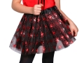ZESTAW HALLOWEEN CZARNO-CZERWONY 134-140 4el