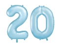 BALONY 20 NIEBIESKIE 34'' 86cm 2szt