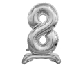 BALONY 80 SREBRNE 29'' 74cm 2szt