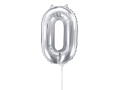 BALONY 20 SREBRNE 14'' 35cm 2szt