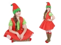 ZESTAW ELF CZERWONY 3el