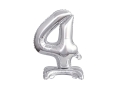 BALONY 40 SREBRNE 15'' 38cm 2szt