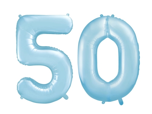 BALONY 50 NIEBIESKIE 34'' 86cm 2szt