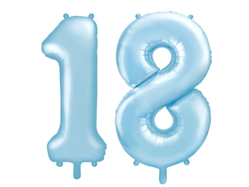BALONY 18 NIEBIESKIE 34'' 86cm 2szt