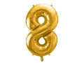 BALONY 18 ZŁOTE 34'' 2szt