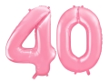 BALONY 40 RÓŻOWE 34'' 86cm 2szt