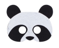 ZESTAW PANDA BIAŁO-CZARNY 134-140 3el