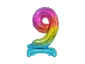 BALONY 90 TĘCZOWE 15'' 38cm 2szt
