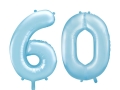 BALONY 60 NIEBIESKIE 34'' 86cm 2szt