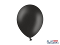 BALONY CZARNE PASTEL 30cm 10szt