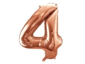BALONY 40 RÓŻOWE ZŁOTO 34'' 2szt