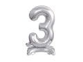 BALONY 30 SREBRNE 15'' 38cm 2szt