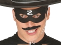 ZESTAW ZORRO CZARNY PELERYNA 55cm 2el