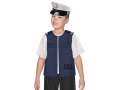 ZESTAW POLICJANT GRANATOWY 116-128 6el