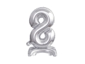 BALONY 80 SREBRNE 15'' 38cm 2szt