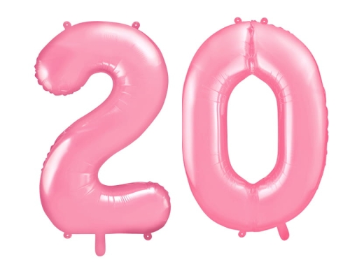 BALONY 20 RÓŻOWE 34'' 86cm 2szt