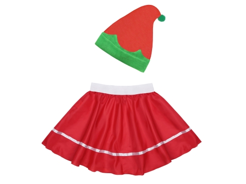 ZESTAW ELF CZERWONY 2el