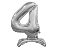BALONY 40 SREBRNE 29'' 74cm 2szt