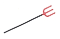 ZESTAW DIABEŁEK CZERWONY PELERYNA 132cm 3el