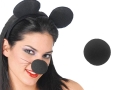 ZESTAW MYSZKA MINNIE CZERWONY 3el