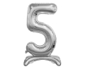 BALONY 50 SREBRNE 29'' 74cm 2szt