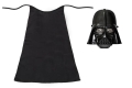 ZESTAW DARTH VADER STAR WARS CZARNY PELERYNA 55cm 2el