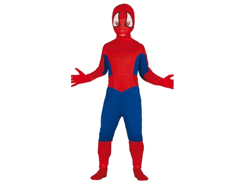 STRÓJ KOMBINEZON SPIDERMAN CZERWONO-NIEBIESKI 95-105