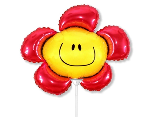 BALON KWIAT CZERWONY 14'' 36cm