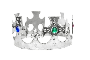 KORONA KRÓLA SREBRNA 
