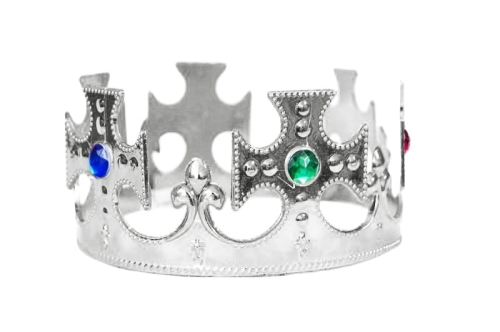 KORONA KRÓLA SREBRNA