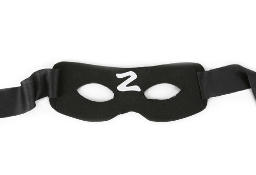 MASKA ZORRO FILCOWA CZARNA