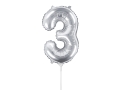 BALONY 30 SREBRNE 14'' 35cm 2szt