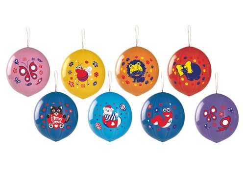 BALON PIŁKA ZWIERZĘTA MIX 45cm 1szt