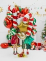 BALON GWIAZDKA ZIELONY 19'' 48cm